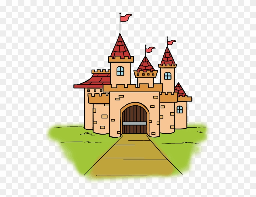 How To Draw A Cartoon Castle In A Few Easy Steps - How To Draw A Cartoon Castle In A Few Easy Steps #837575