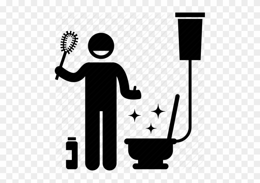 Bathroom Deep Cleaning - Bathroom Cleaning Icon #837590