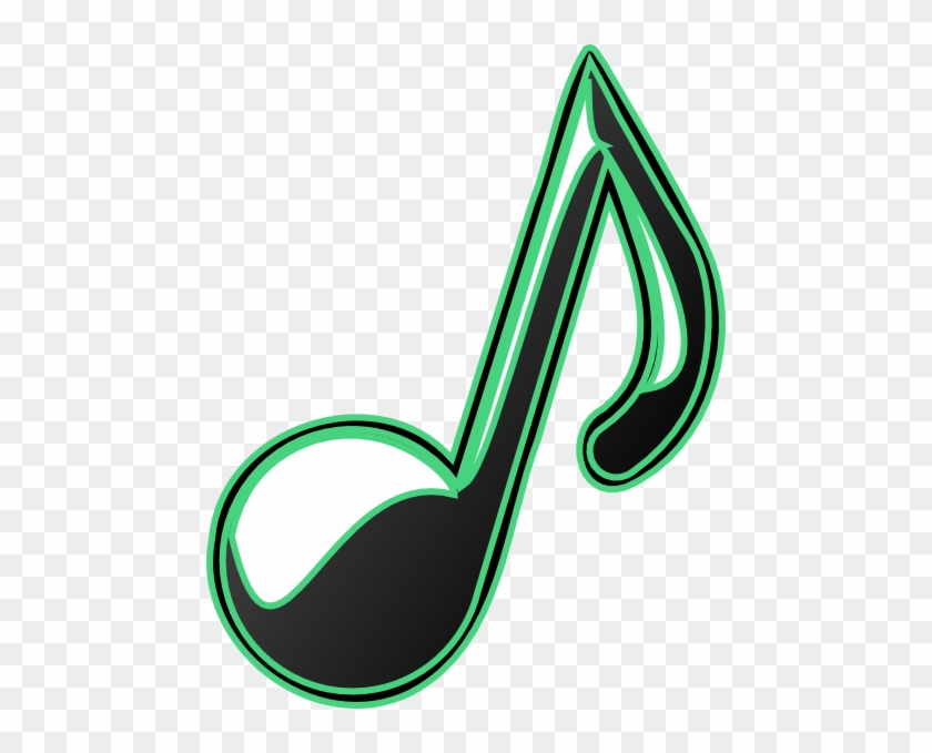 Clip Arts Related To - Green Music Notes Clip Art #837606