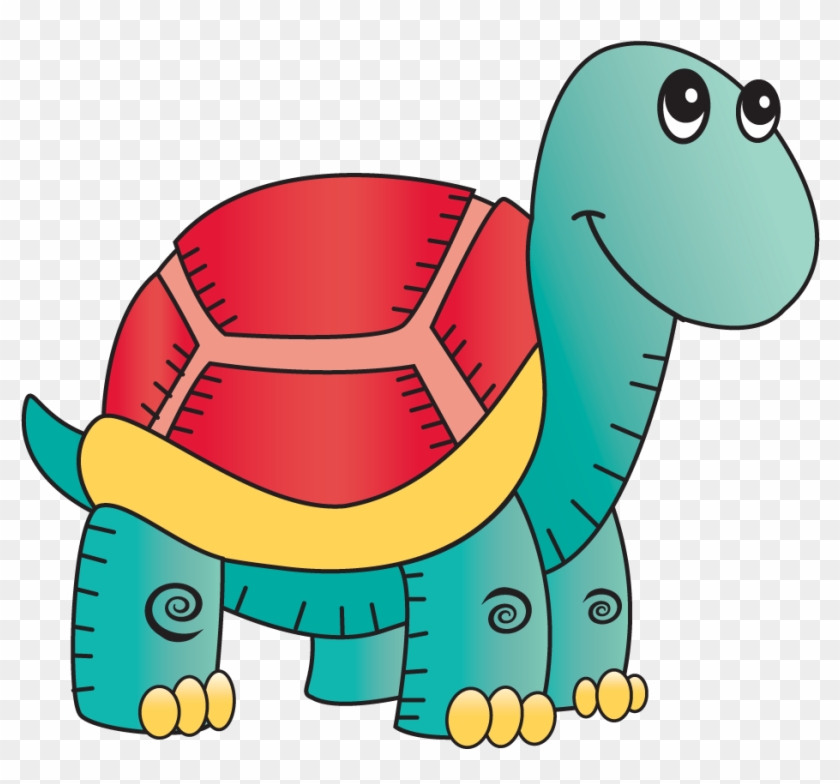 Turtles Understand The Individual Elements Of Swimming - Cartoon #837762