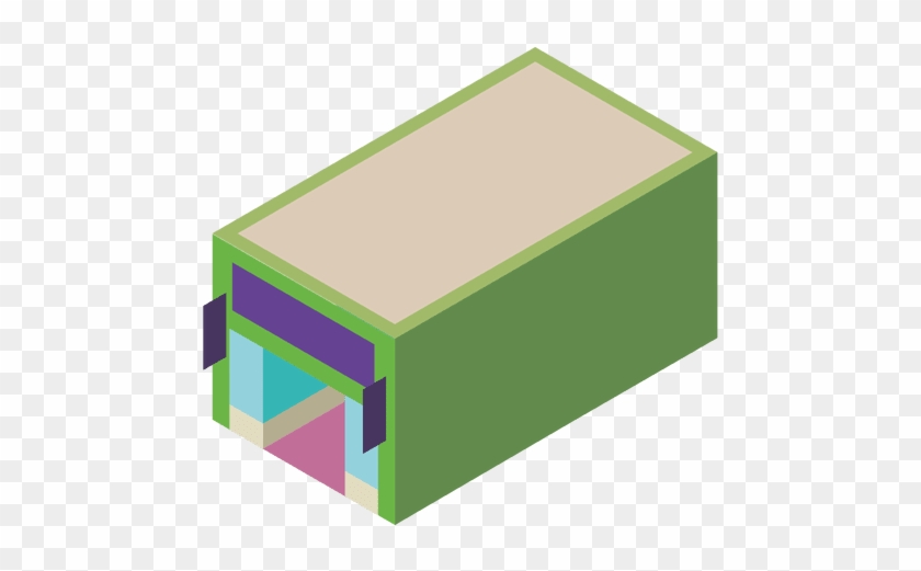 Store Building Isometric Icon Transparent Png - Cone Isometrica Png #837943