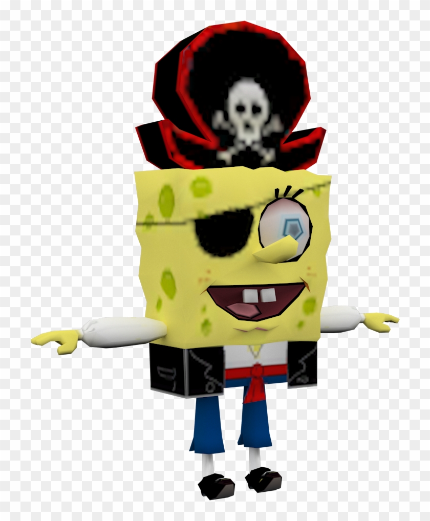 Spongebob Pirate Model By Crasharki - Spongebob Pirate #837992