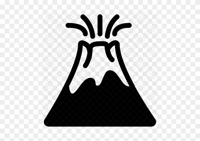 Volcano Icon - Volcano Icon Png #838073