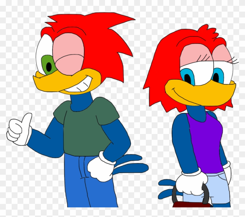 Teenager Knothead And Splinter By Marcospower1996 - Woody Woodpecker Knothead And Splinter #838189