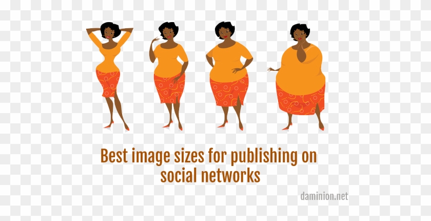 Best Sizes For Publishing On Social Channels - Stock Illustration #838284
