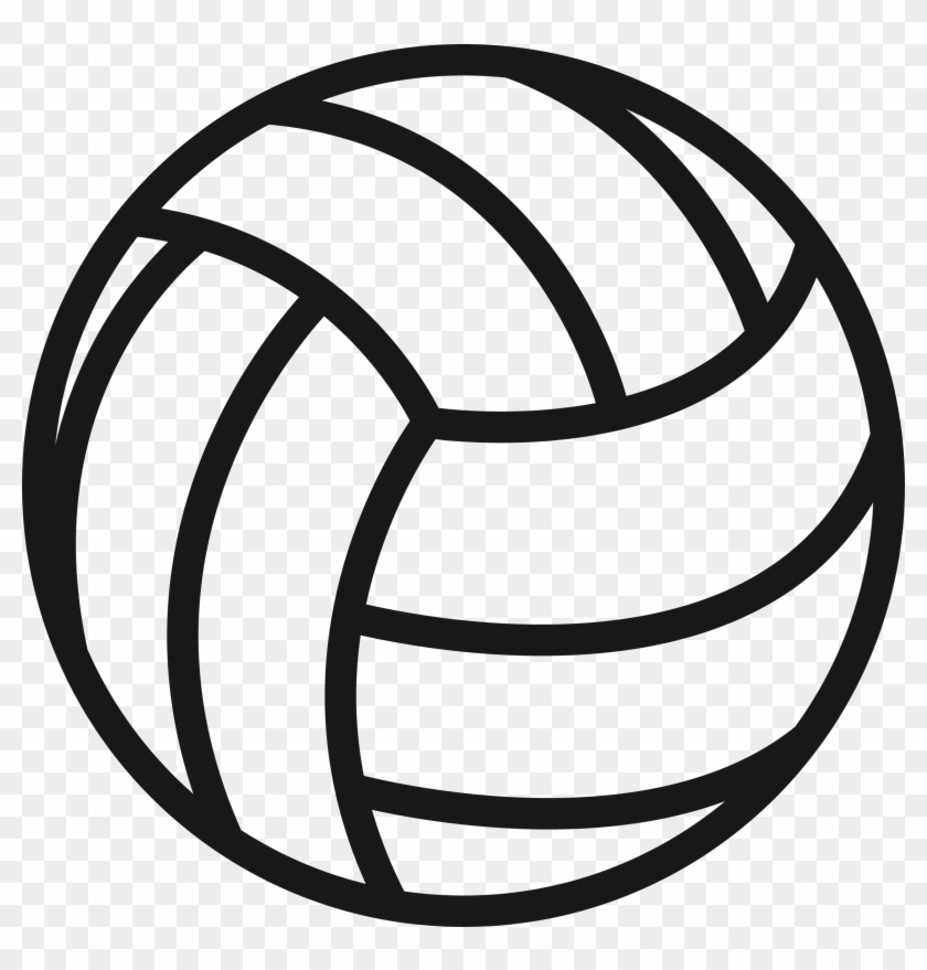 Beach Volleyball Sport Pin Badges - Volleyball Silhouette Png #838451