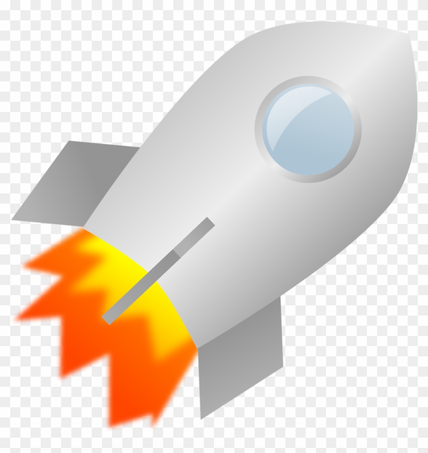 Rocket Clipart Transparent Background - Velocidad De Un Cohete #838464