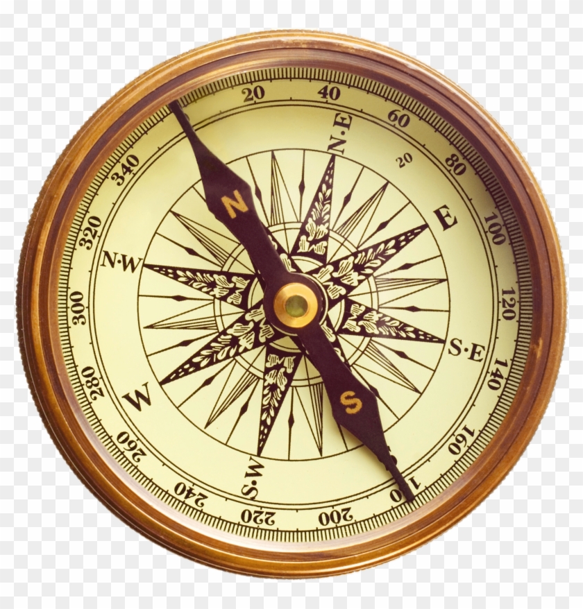 Wooden Compass - Compass Png Transparent #838486