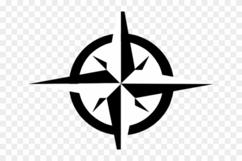 Compass Clipart Cool - Compass Rose Clip Art #838502