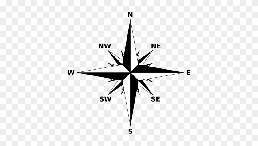 Compass On A Map