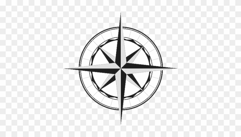 Logo Compass Png Png Images - Clipart North Compass Rose #838516