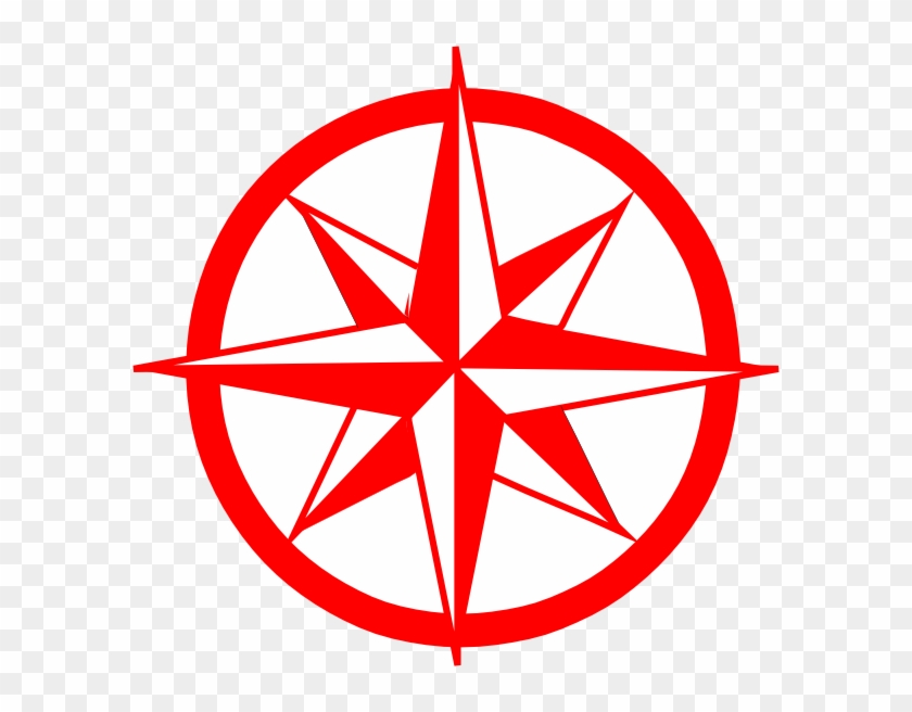 Red Compass Clip Art At Clker - United States Institute Of Peace #838525