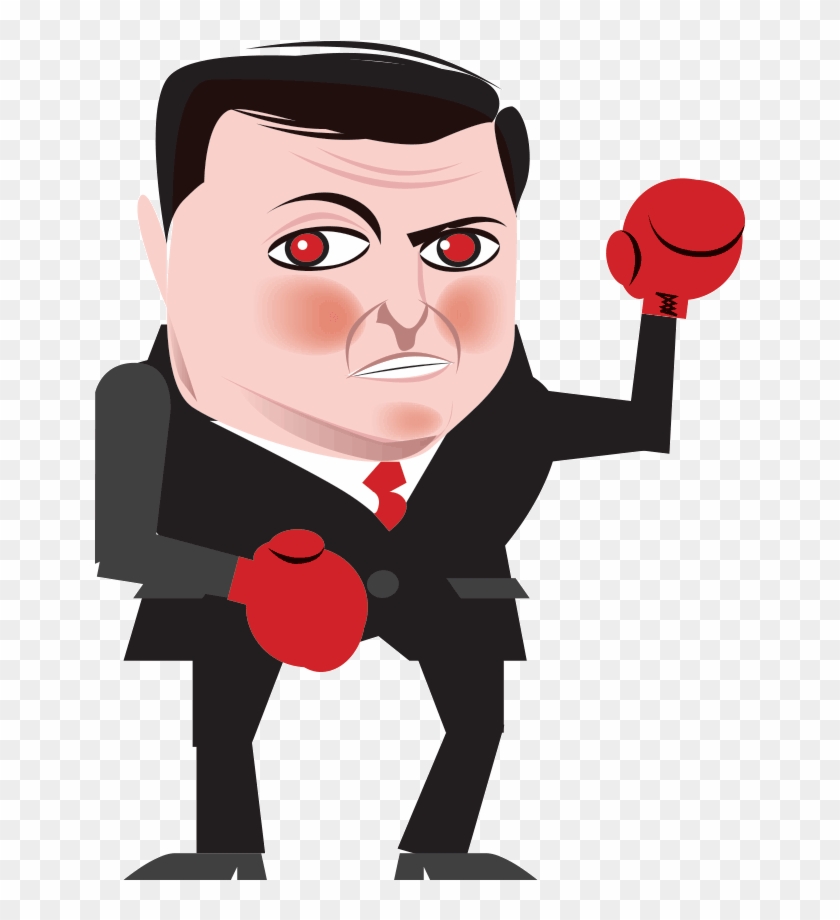 Hebst Of Trumbull Ct Duking It Out E Fitz Smith - Cartoon #838592
