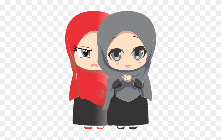 Cute Muslim Cartoon Girl, Islam, Muslim, Peace Png - รูป การ์ตูน อิสลาม น่า รัก #838606