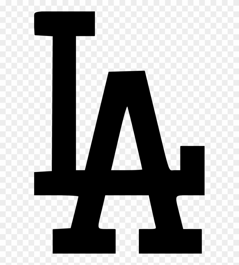 La Dodgers Logo File Size - Los Angeles Dodgers Logo Black #838674