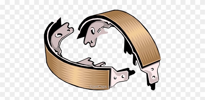 Brake Pads Royalty Free Vector Clip Art Illustration - Brake Pads Royalty Free Vector Clip Art Illustration #838704