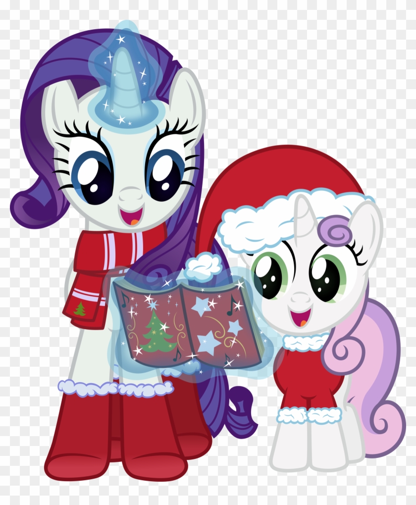 Hearth's Warming Rarity And Sweetie Belle By Stabzor - Mlp Rarity And Sweetie Belle Fashion #838725