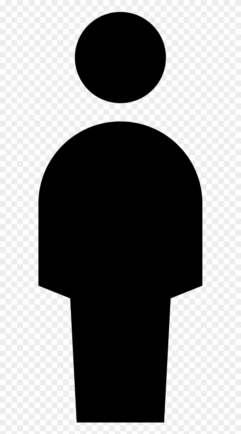 Man Filled Icon - Person Silhouette #838752