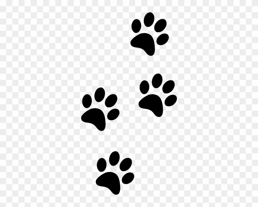 Cat Paws Clip Art - Paw Print Clip Art #838759