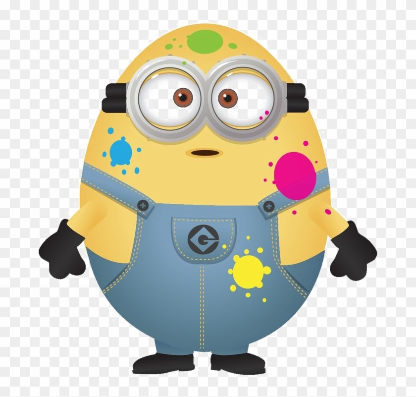 Happy Minions Png Image Background - Happy Easter Minions #838814