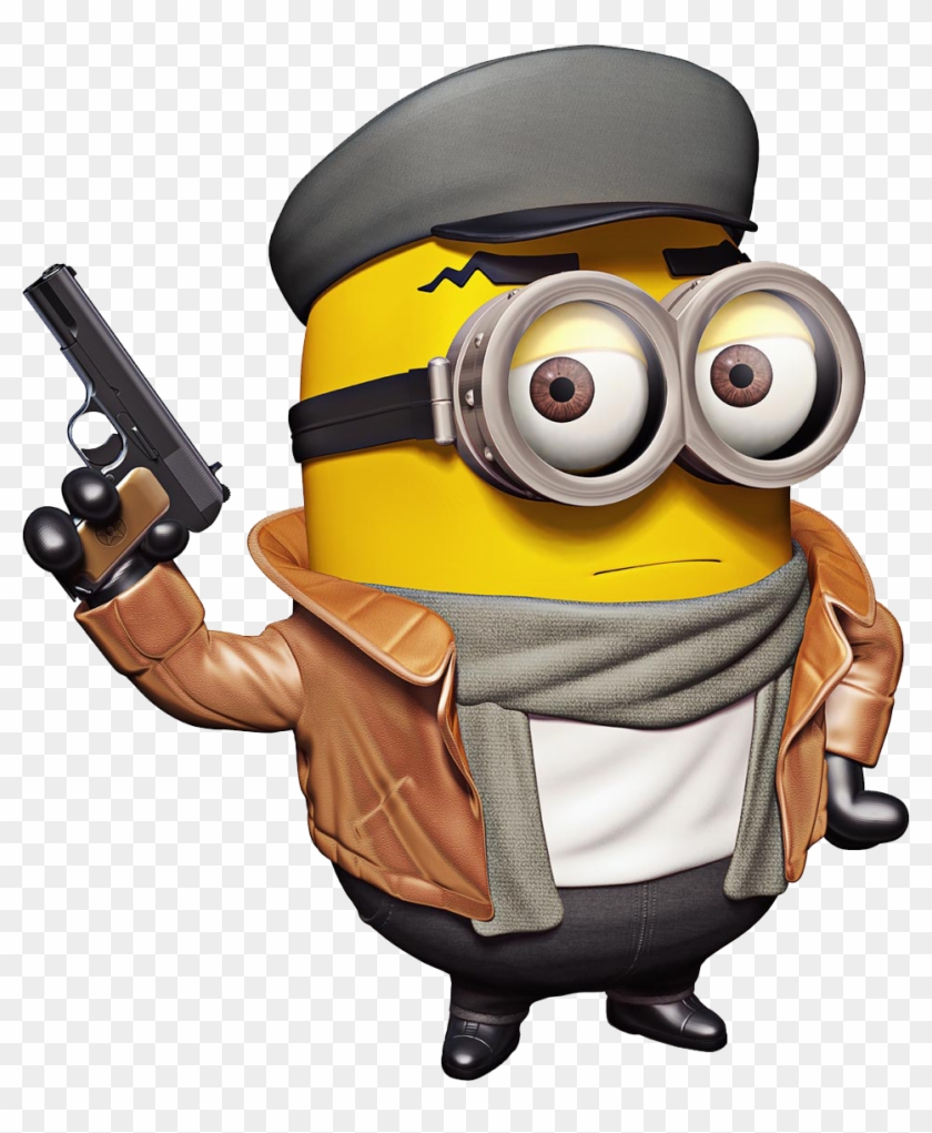 Suficiente Minions Png - Minions With Gun #838855