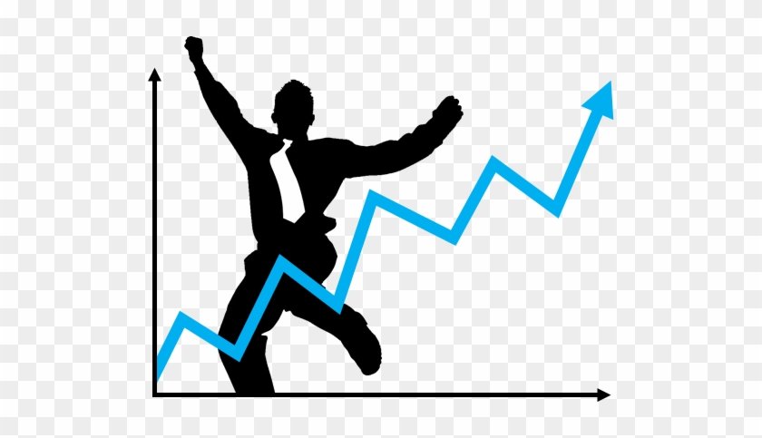 Upward Trend - Happy Manager Clip Art #838977