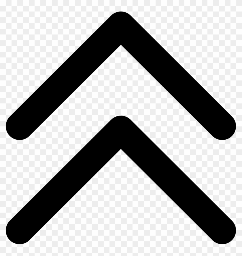 Upward Fold Comments - Double Up Arrow Icon #838993