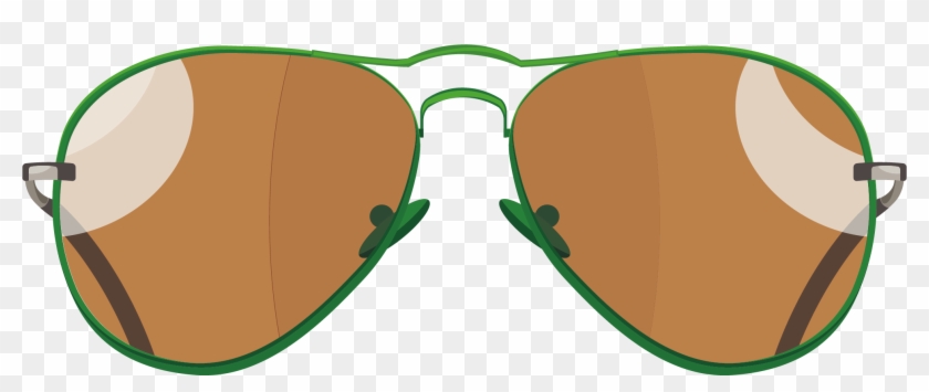 Goggles Sunglasses Clip Art - Sunglasses Vector #839105