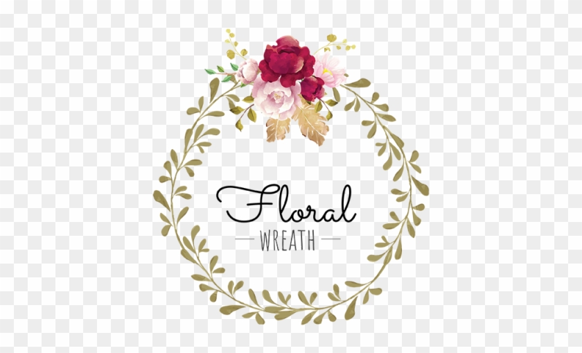 Corona De Flores Gratis Png Y Vector - Logo Vòng Tròn Hoa #839321