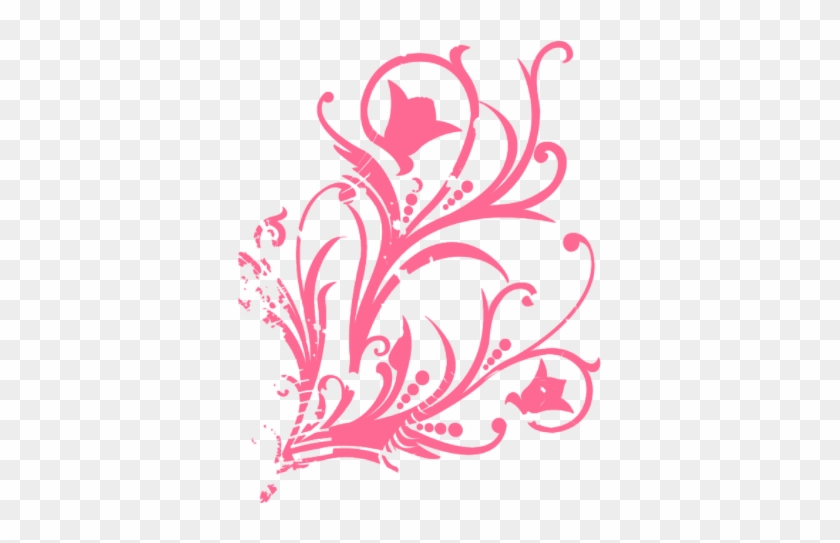 Free Brush De Flores O Rosas Png Color Rosa By Pauchii - Illustration #839345