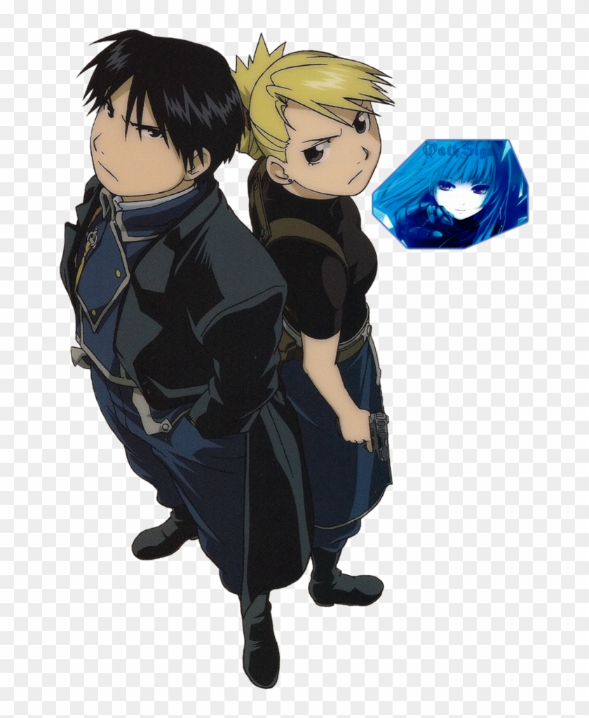 Roy Mustang And Riza Hawkeye Render By Oathsign - Roy Mustang And Riza Hawkeye #839550