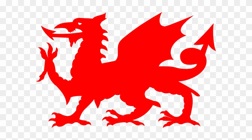 Red Dragon Machine Logo - Welsh Dragon No Background #839719