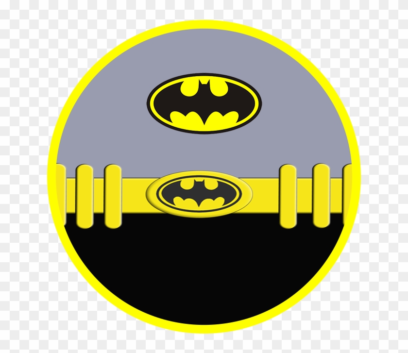 Toppers O Etiquetas Para Imprimir Gratis De Batman - Topper Batman #839822