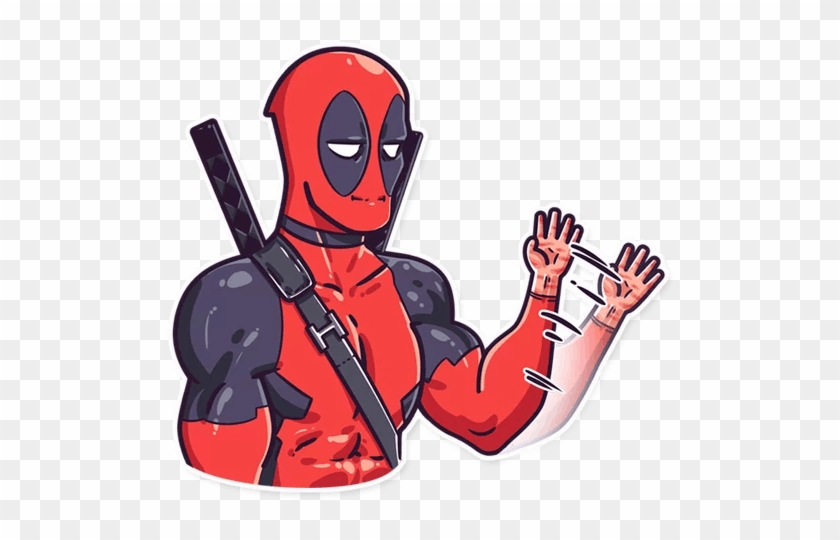 Deadpool Comic Sticker Pack - Deadpool Telegram Stickers #839841