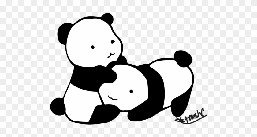 Giant Panda Bear Cuteness Drawing Clip Art - Quote Pandicorn #839894