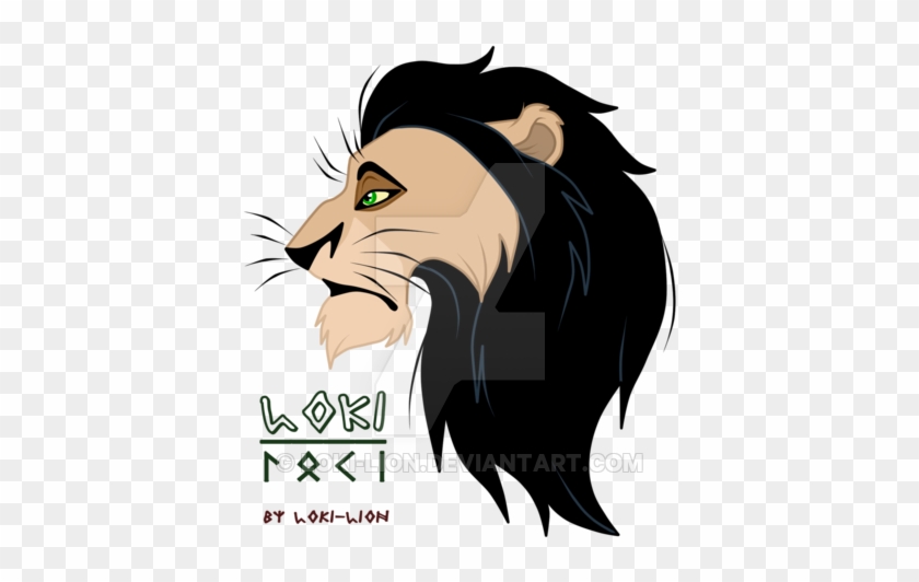 Loki As Lion By Loki-lion - Cartoon #839913