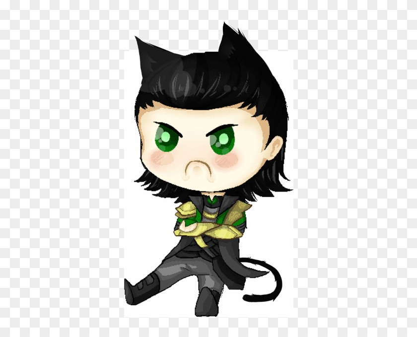 Chibi Loki Gif 3 By Scottishkitty - Chibi Clipart Gif #839918