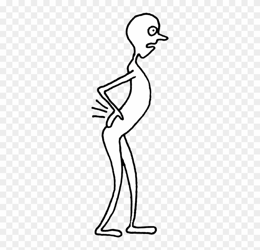 Pain Nurse Cliparts - Backache Clipart #839973