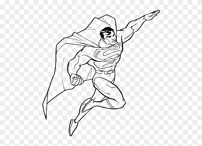 Turn Into Superman Coloring Pages - Dessin De Superman À Imprimer #840047