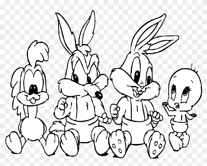 baby looney tunes characters drawings