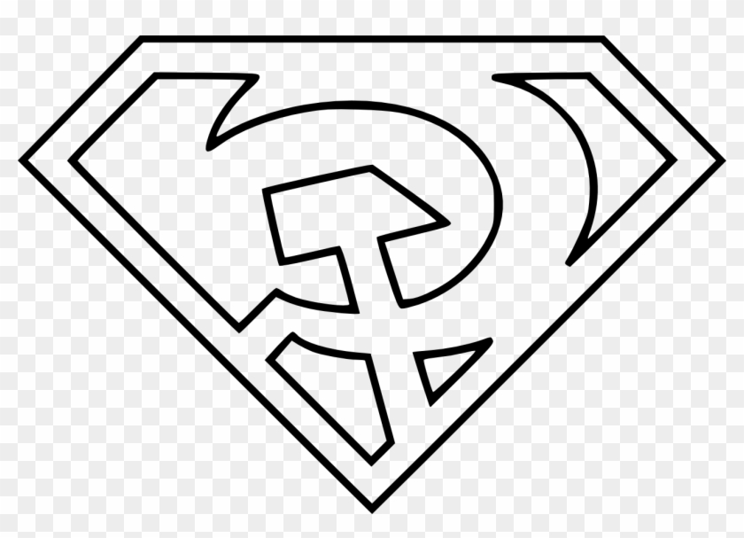 Sizable Batman Vs Superman Logo Coloring Pages Beautiful - Superman Logo #840080