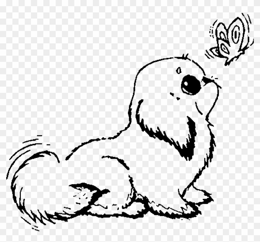 Related Coloring Pages - Cute Puppy Coloring Pages #840090