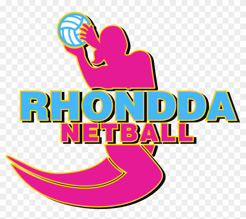 Netball Clipart Sport Shadow - Rhondda Netball #840127