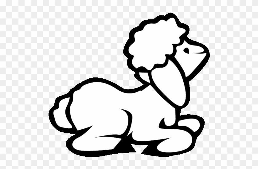 Free Coloring Pages Of Lamb - Baby Sheep To Draw #840124