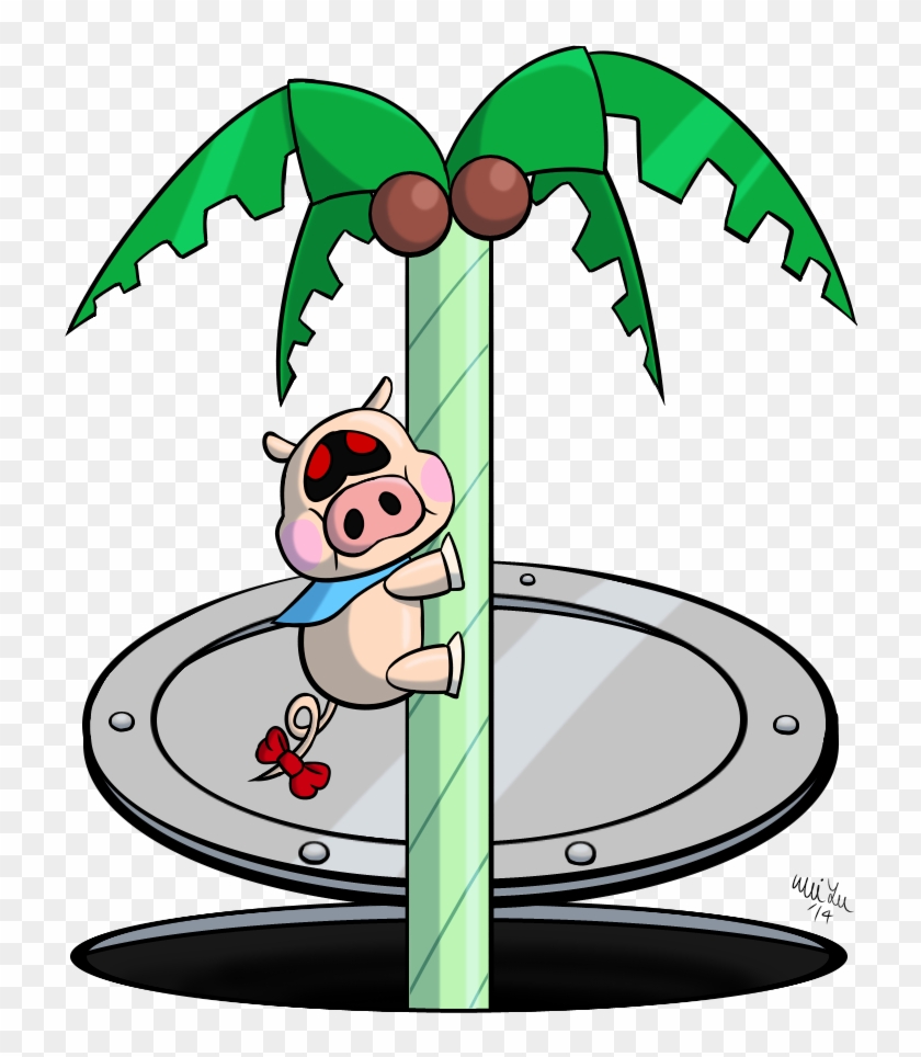 Tree Climbing Robo Pig By Katonator - Pig Climbing Tree #840183