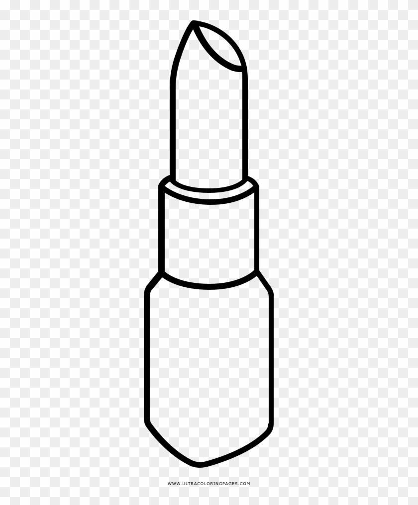 Lipstick Coloring Page - Dibujo De Labial Para Colorear #840201