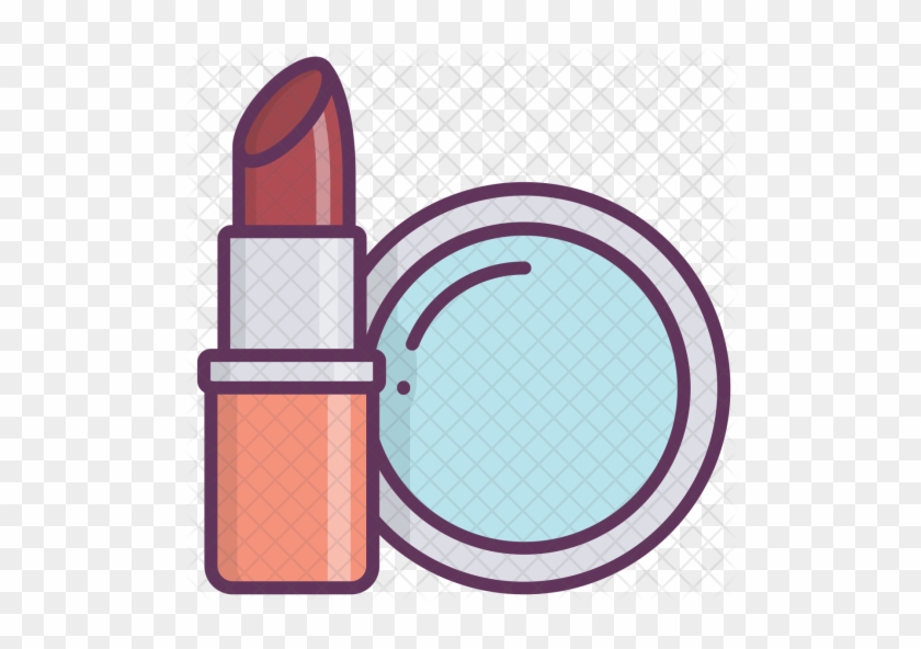 Lipstick, Mirror, Fashion, Makeup, Tool, Cosmetic, - Make Up Icon Png #840218