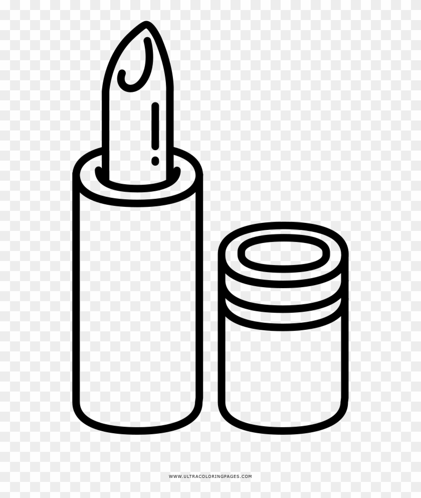 Lipstick Coloring Page - Dibujos De Lapiz Labial Para Colorear #840221