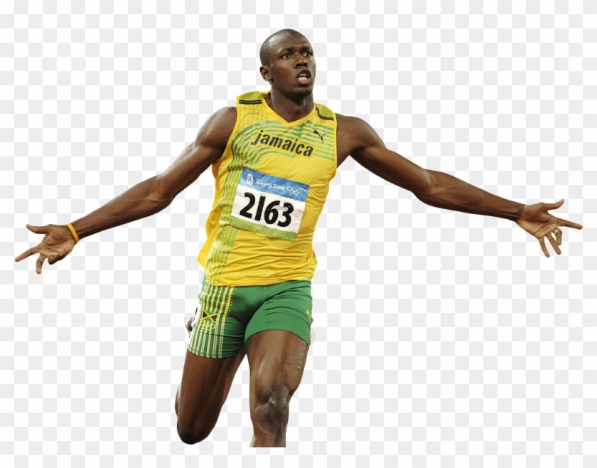 Usain Bolt Transparent Image Png Image - Usain Bolt Png #840281