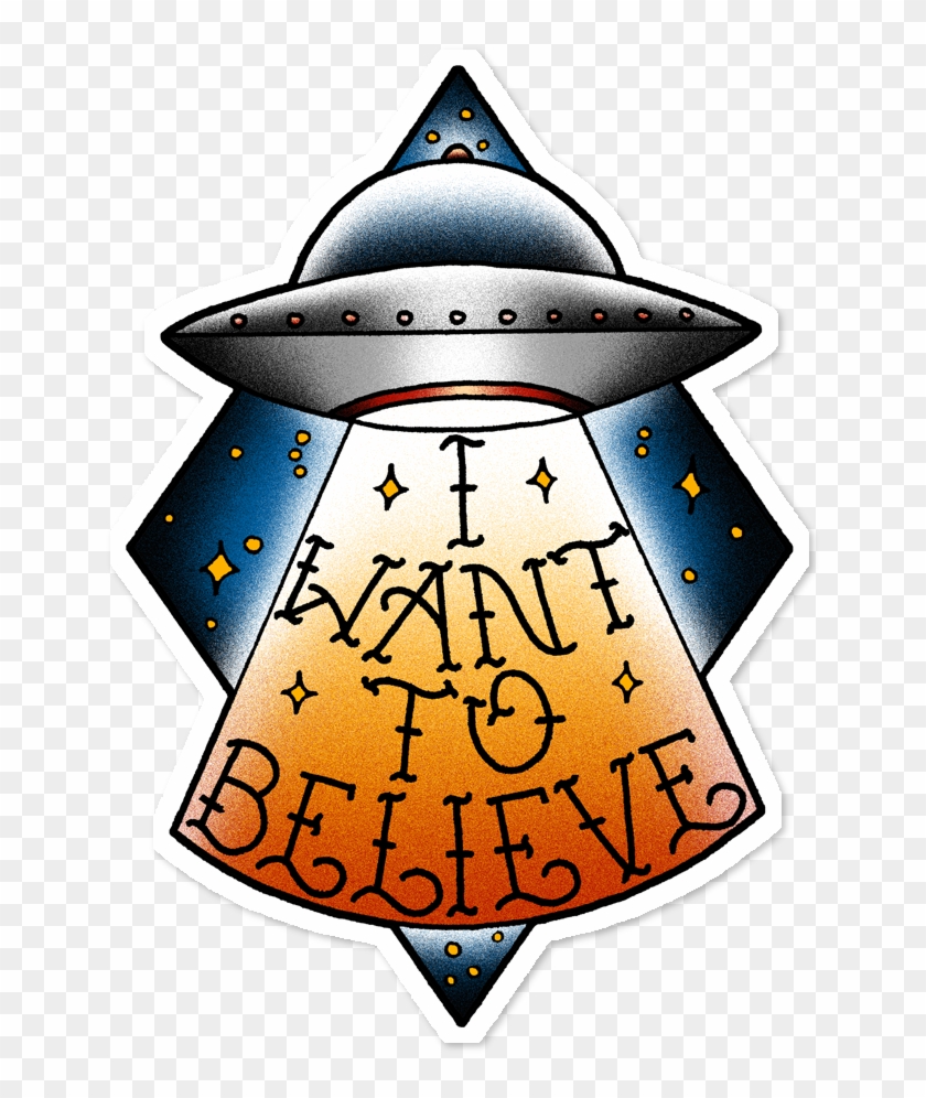Adesivo I Want To Believe 2 De Bruno Dinizna - The X-files: I Want To Believe #840282